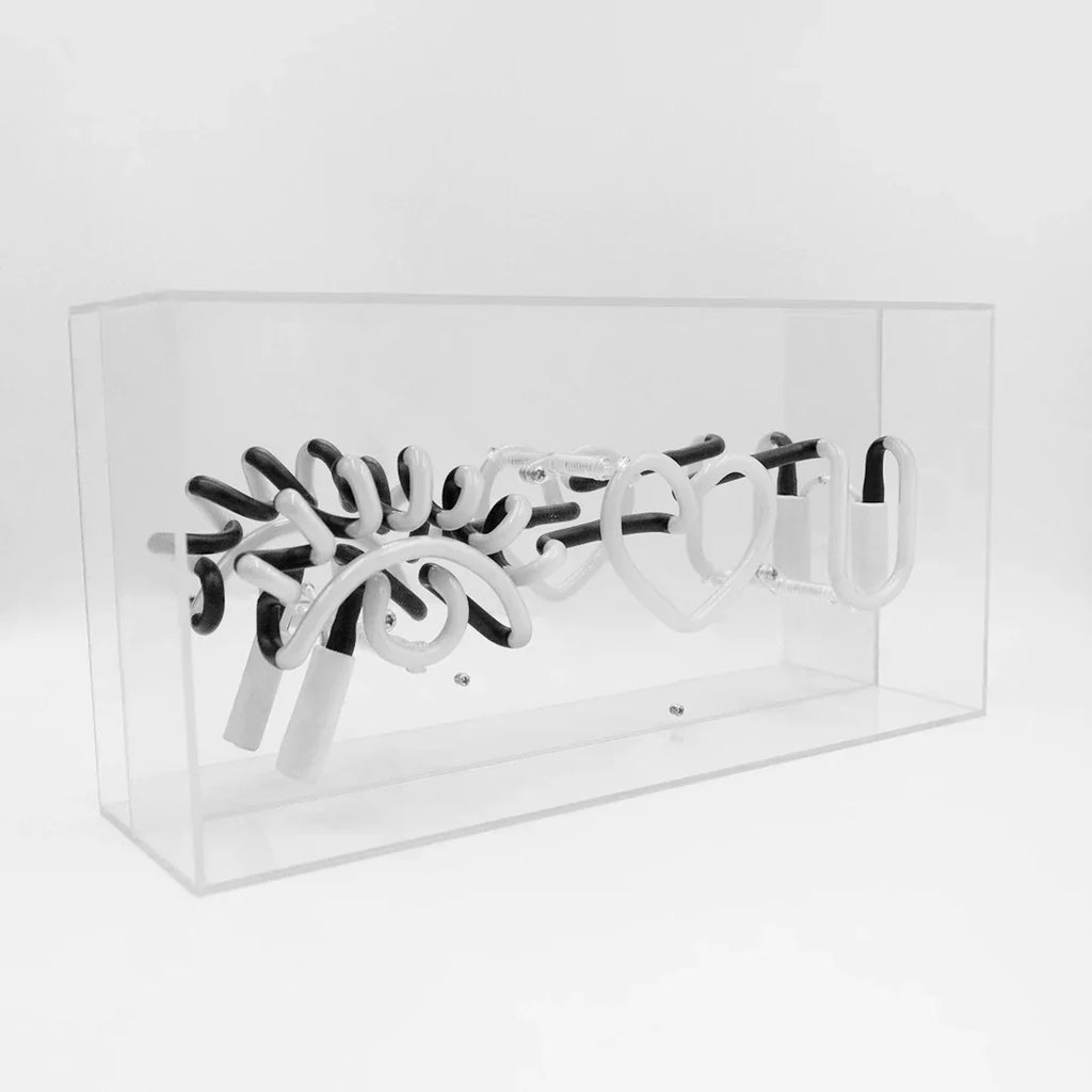 Regalo de diseño – acrylic box neon eye love you 