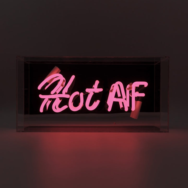 Regalo de diseño – acrylic box neon hot af pink ACBN HOTAF PK 5060081507244