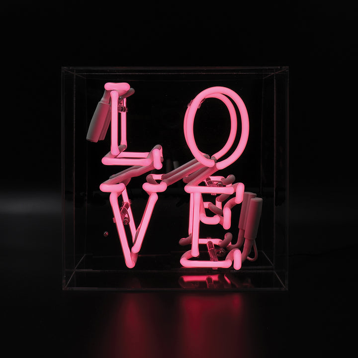 acrylic box neon love LACBN LOVE 5060081504533