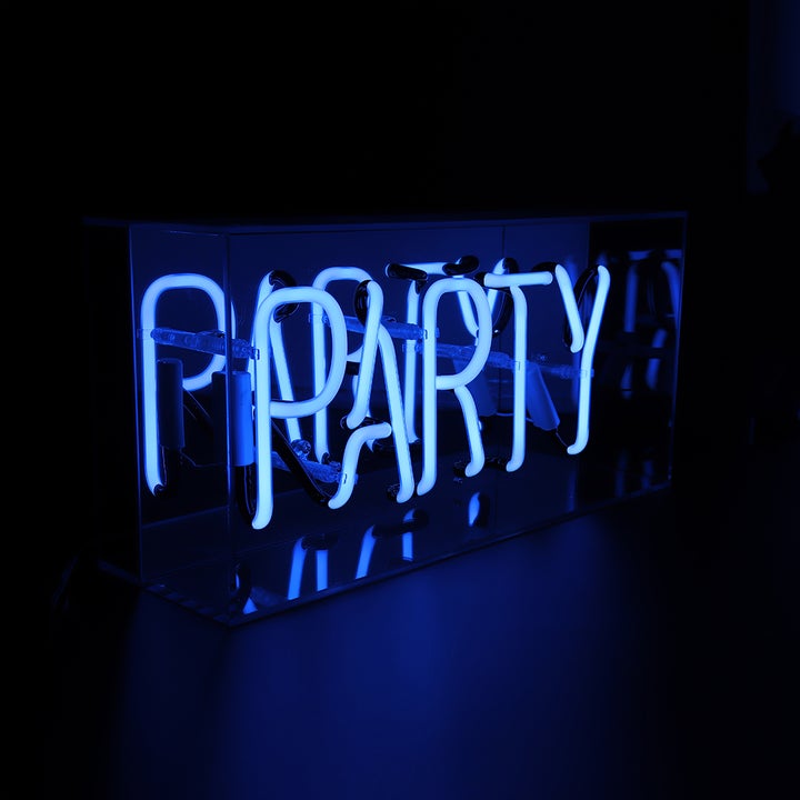 Regalo de diseño – acrylic box neon party 