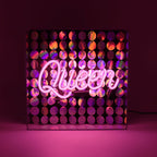 Regalo de diseño – acrylic box neon queen ACBN QUEEN 5060081505882