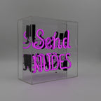 acrylic box neon send nudes 