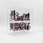 acrylic box neon send nudes 