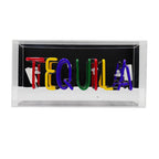 acrylic box neon tequila 