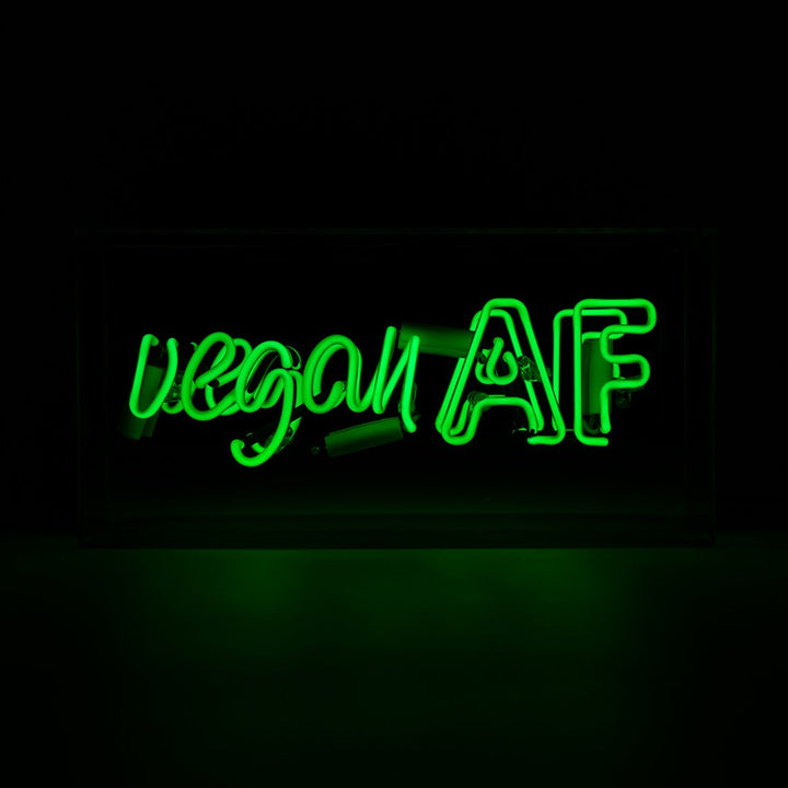 Regalo de diseño – acrylic box neon vegan af ACBN VAF 5060081506728