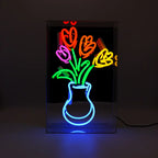 neon vase de tulipes locomocean LACBN TULIPS 5060081507916