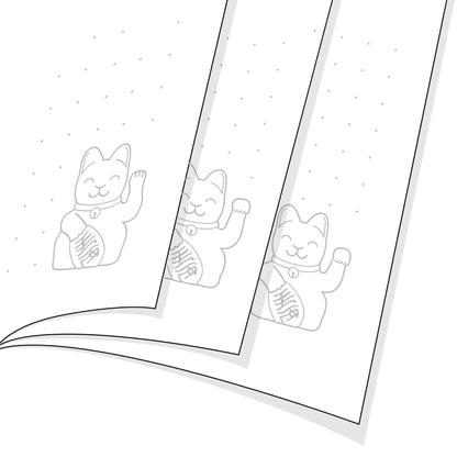 Notebook Chat Chanceux Rose - le Chat Chanceux