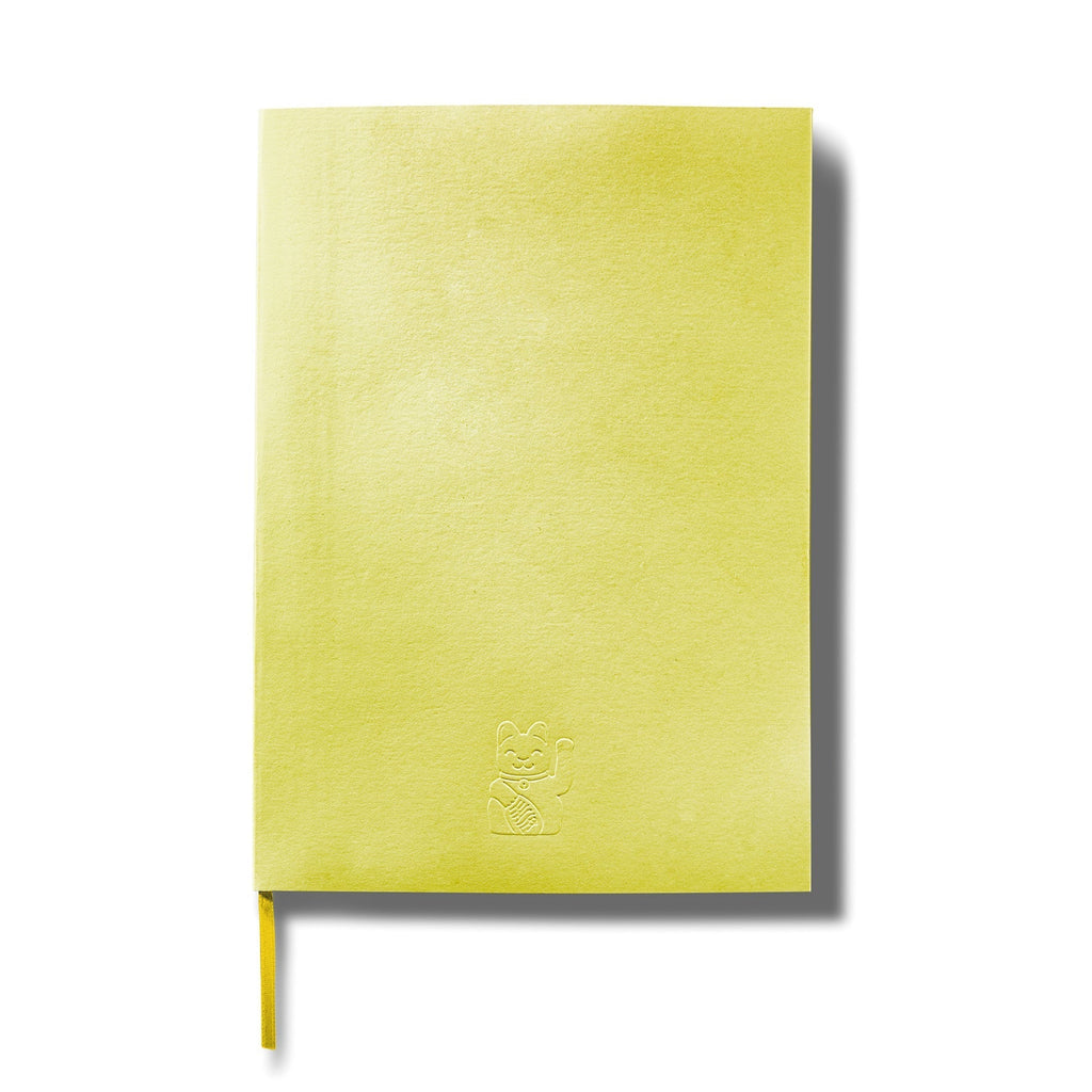 Design-lahja – notebook chat chanceux jaune donkey 400343 4260407135866
