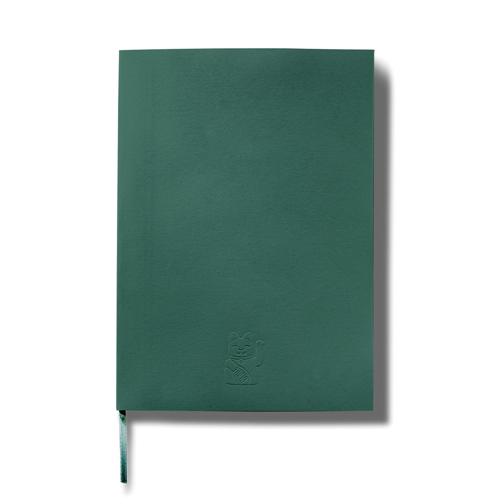 Regalo de diseño – notebook chat chanceux vert donkey 400340 4260407135835