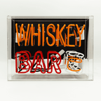 "Whiskey Bar" Neonschild