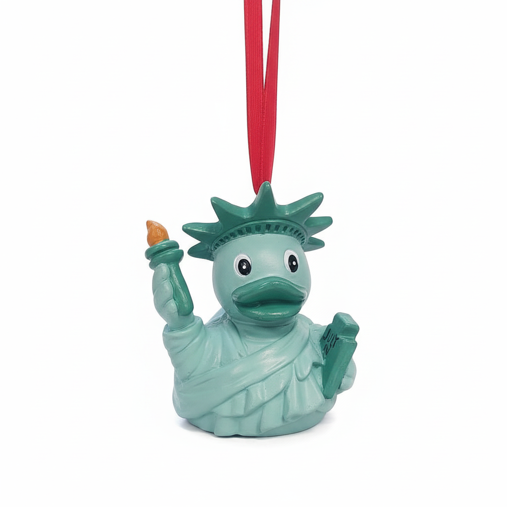 Statue of Liberty Duck Hanging Decoration