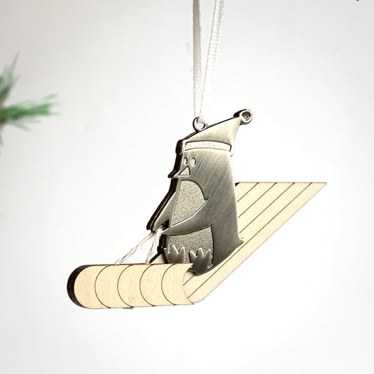 Decoración de Navidad de pingüino