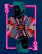 'Elvis' Wall Artwork - LED Neon