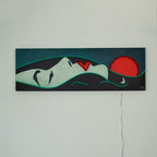 Face Landscape – Wandbild (LED Neon)