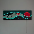Face Landscape – Wandbild (LED Neon)