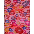 'Kiss Me Quick' Wall Artwork with LED Neon - SMALL