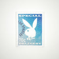 Playboy X Locomocean – Kunstdruck auf Leinwand, limitierte Auflage „Stamp“