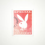 Playboy X Locomocean – Kunstdruck auf Leinwand, limitierte Auflage „Stamp“