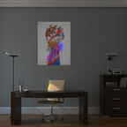 'Survivor' Wall Artwork with LED Neon - STANDARD
