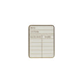 Pin’s Pulteney Press - Library card