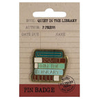 Pin’s Pulteney Press - Quiet in the Library