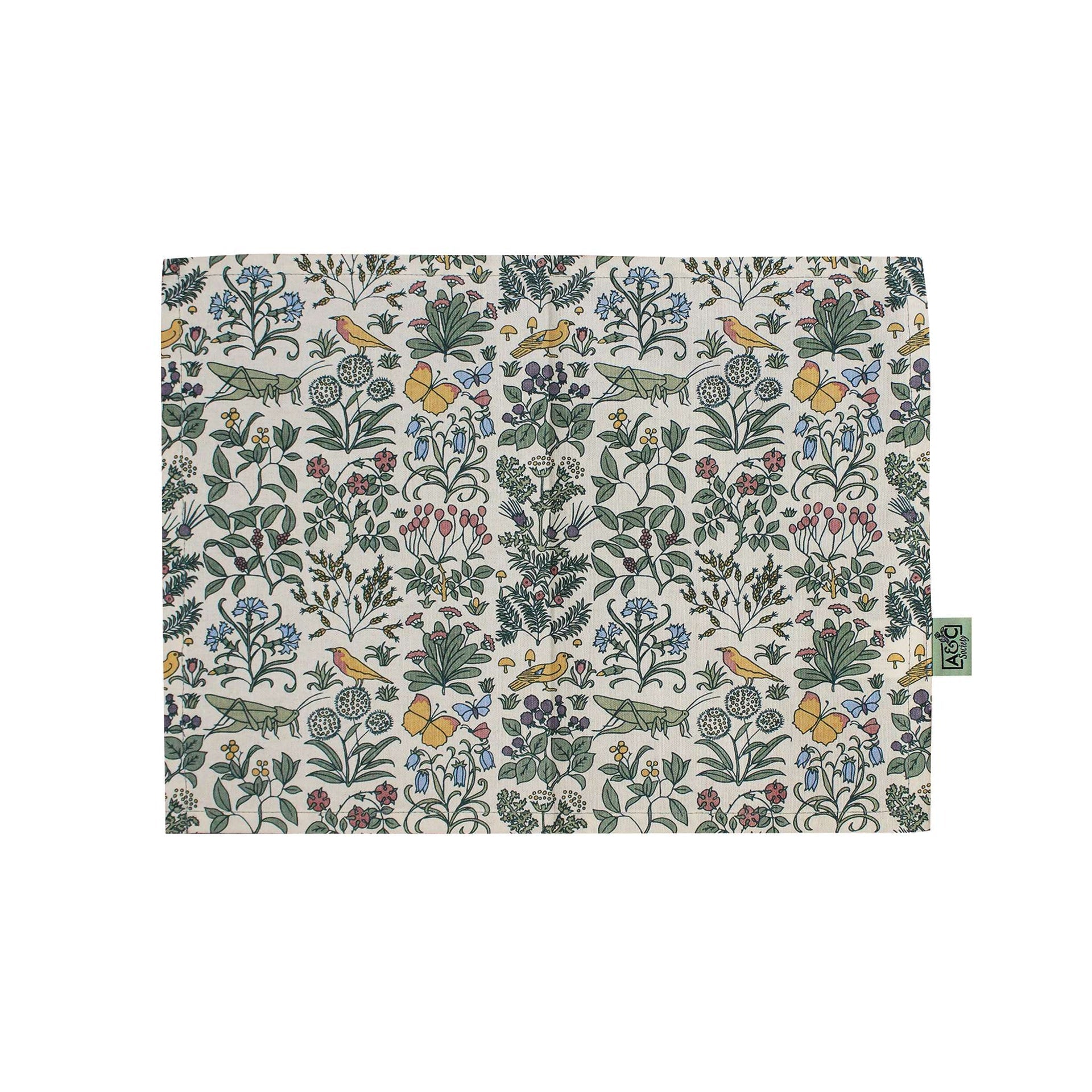 Napperons et serviettes Voysey - Botanical Garden