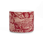 Cache-pot en céramique William Morris - ACS Raspberry 10 cm