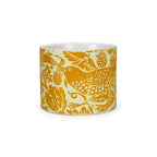 Pot céramique William Morris - Strawberry Thief jaune