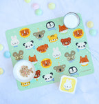 Set de table enfant - Amis des animaux – vue 2 – A Little Lovely Company