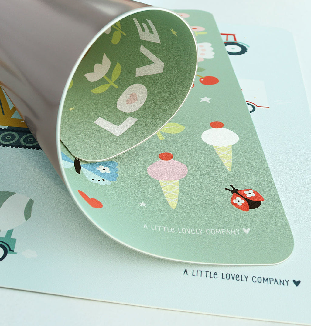 Set de table enfant - Joy – vue 3 – A Little Lovely Company