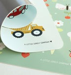 Set de table enfant - Véhicules – vue 3 – A Little Lovely Company