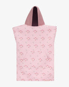 Poncho de playa infantil de microfibra – LILA