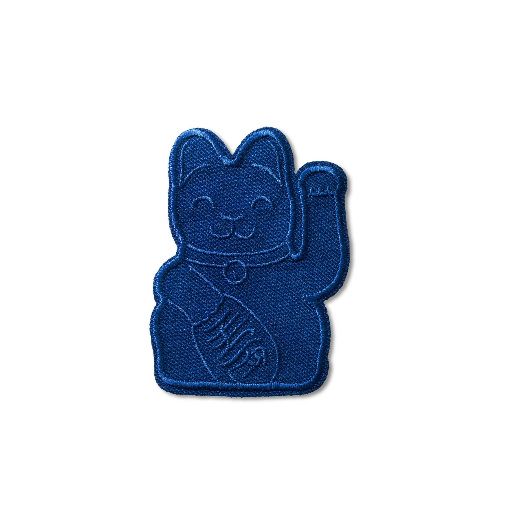 patch chat chanceux bleu fonce donkey 400385 4260407136627