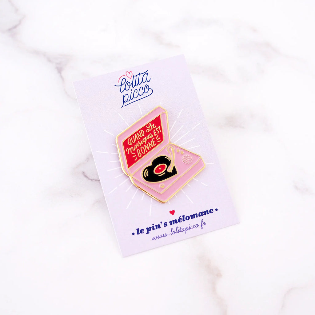Designcadeau – pins quand la musique est bonne 