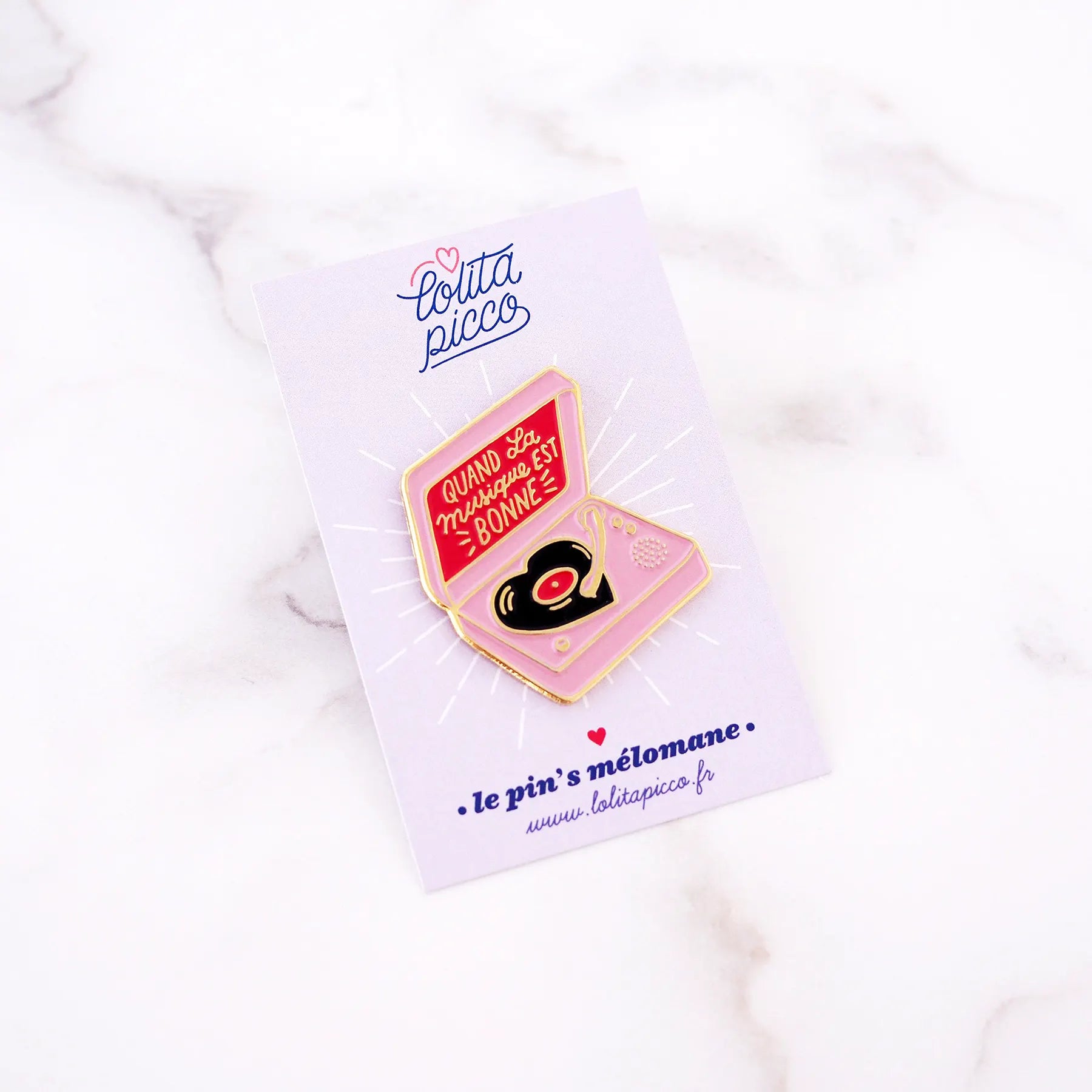 Designcadeau – pins quand la musique est bonne 