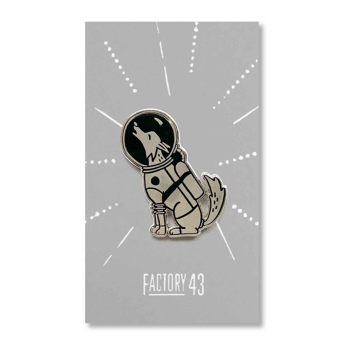 Pin's Chien Astronaute – vue produit 2