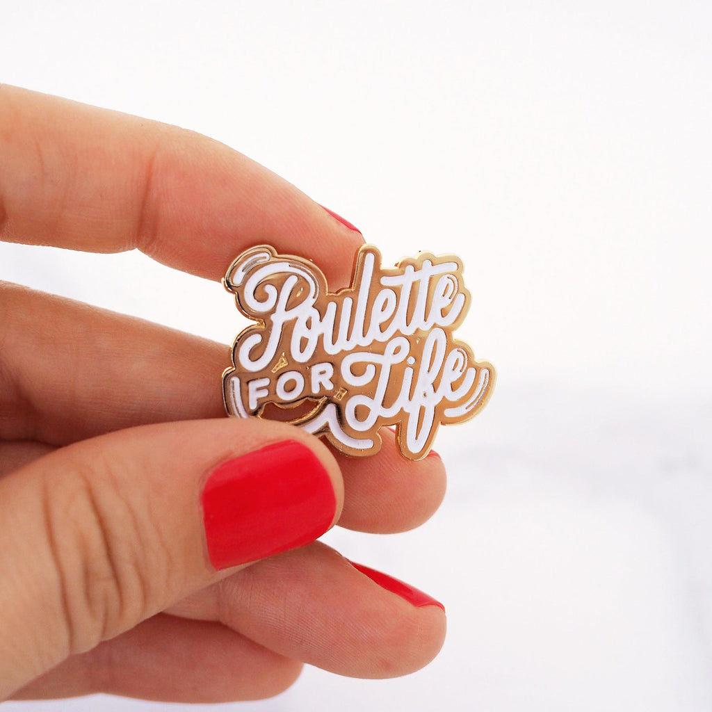 Designcadeau – pins poulette for life lolita picco 
