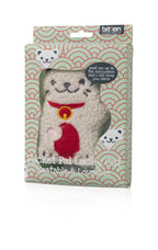 Designcadeau – pocket pal chat chanceux bitten 