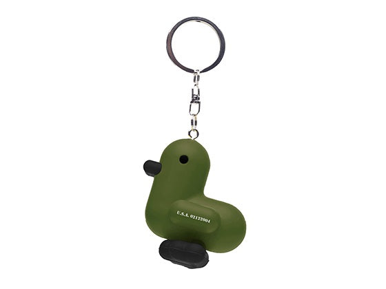 Oggetto regalo di design – Porte-clés Canard Militaire Kaki Canar | Vert foncé armée