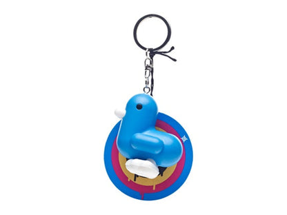 Cyan Duck Keychain CMYK
