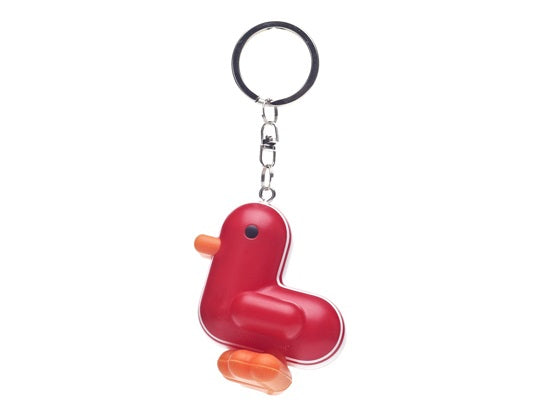 Porte-clés Canard Rouge Racer | Objetos de diseño y regalos originales