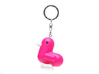 Porte-clés Canard Rose Fluo | Objetos de diseño y regalos originales