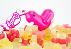 Porte-clés Canard Fuchsia Candy | Oggetti di design e regali originali