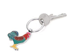 Designcadeau – porte cles coq napoleon troika 