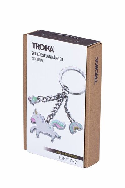 Designcadeau – porte cles flamant rose flamingo troika 