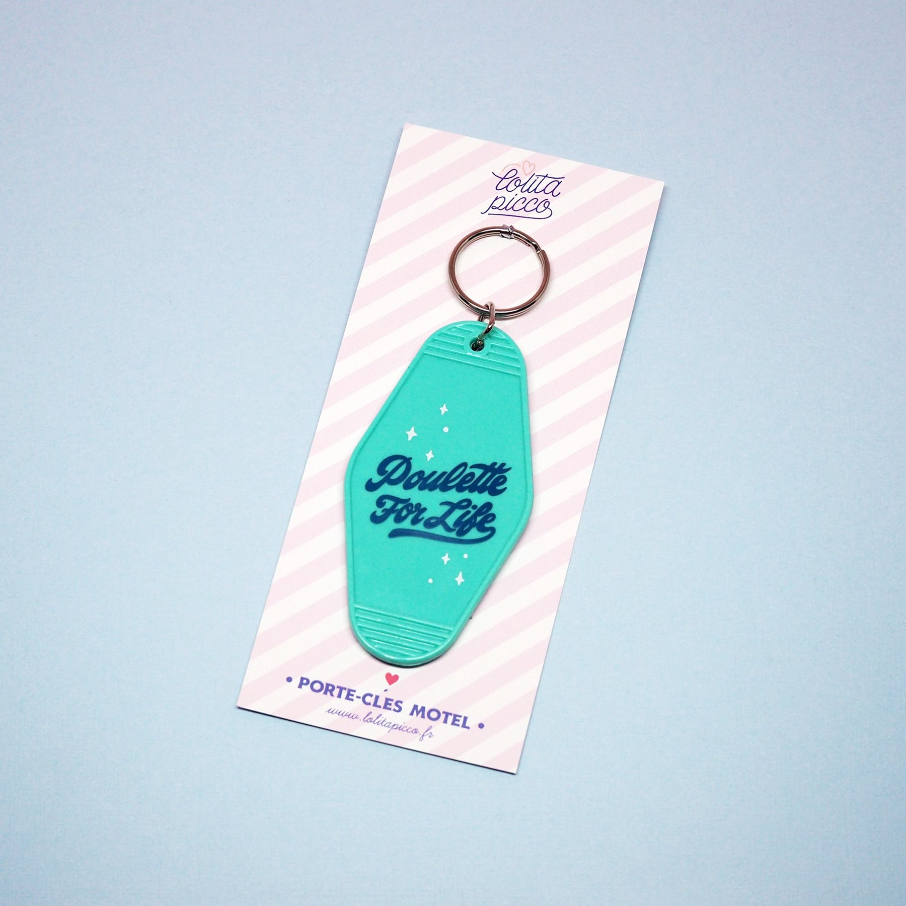 Designcadeau – porte cles motel poulette for life lolita picco 