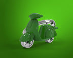 porte cles scooter vert metalmorphose MTM999 03 5404006025206