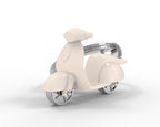 porte cles scooter beige metalmorphose 