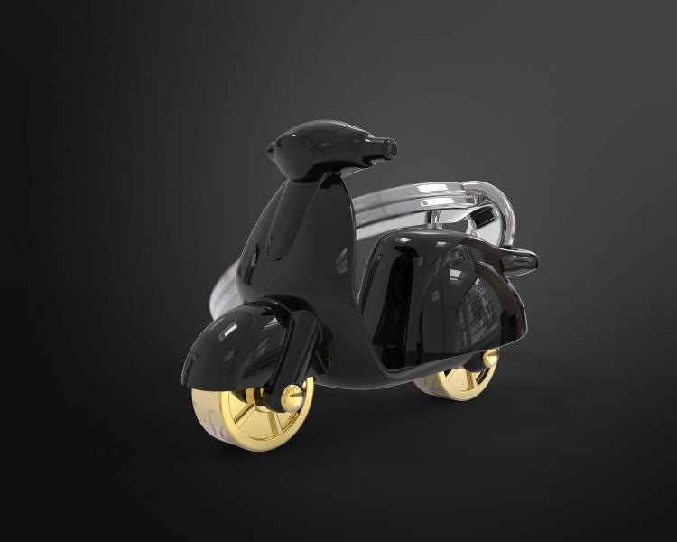 porte cles scooter noir metalmorphose MTM999 13 5404006025251