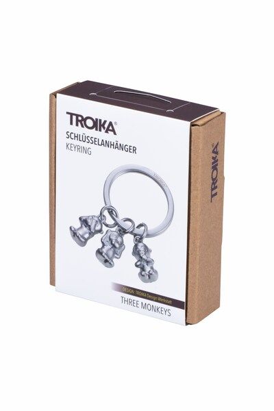Designcadeau – porte cles trois singes troika 